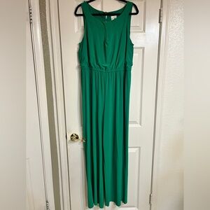 Emma Michelle Green Jumpsuit